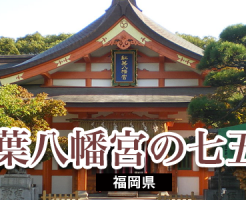 紅葉八幡宮の七五三