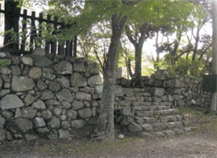 犬山城の見所⑥本丸七曲門跡