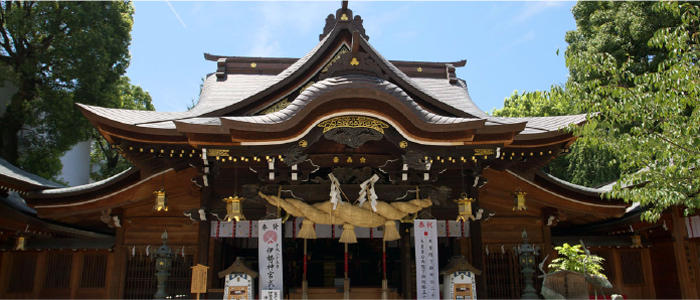 櫛田神社のお宮参り