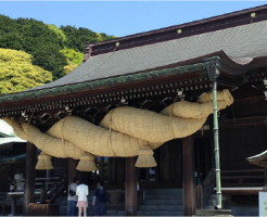宮地嶽神社のお宮参り